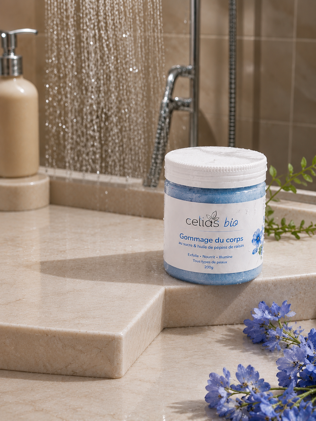 Blue Indigo Scrub